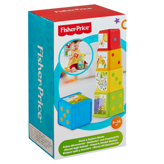Mattel Fisher Price Zvieratková veža CDC52