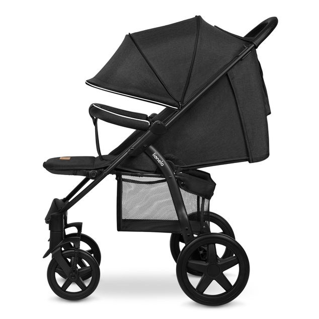 Lionelo Kočík športový Annet Plus Black Carbon