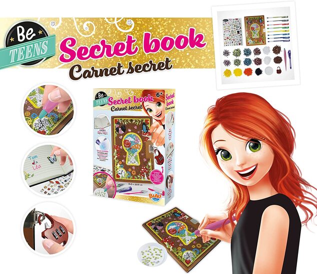 Tajný zápisník so zámkom (NB003)