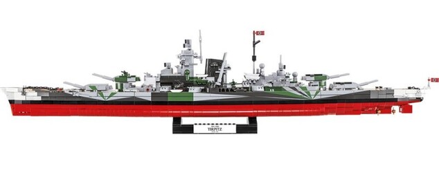 Cobi II WW Battleship Tirpitz, 1:300, 2880 k