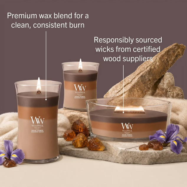 WW Trilogy Kerze Mittel Radiant Cashmere