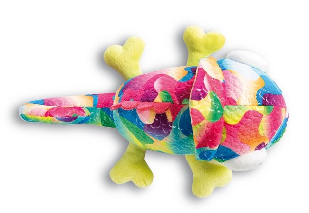 NICI Plüsch Chamäleon Candymon 25cm, liegend GRÜN