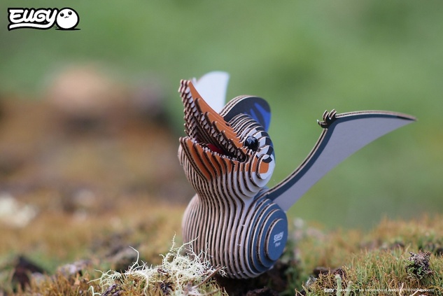 EUGY Pterodattilo 3D puzzle di cartone