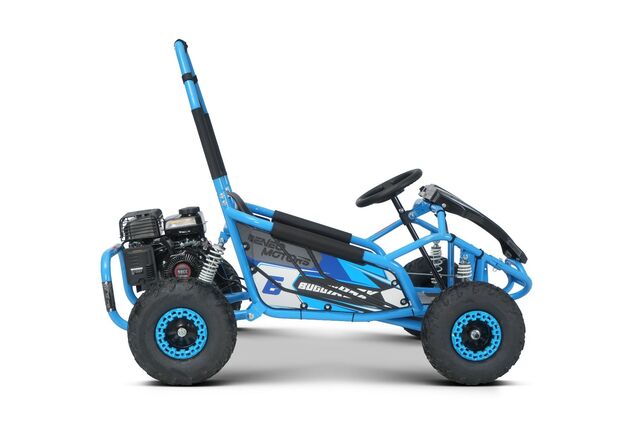 Benzínová bugina pre deti Beneo Motors BUGGY RSX modrá - 98cm3