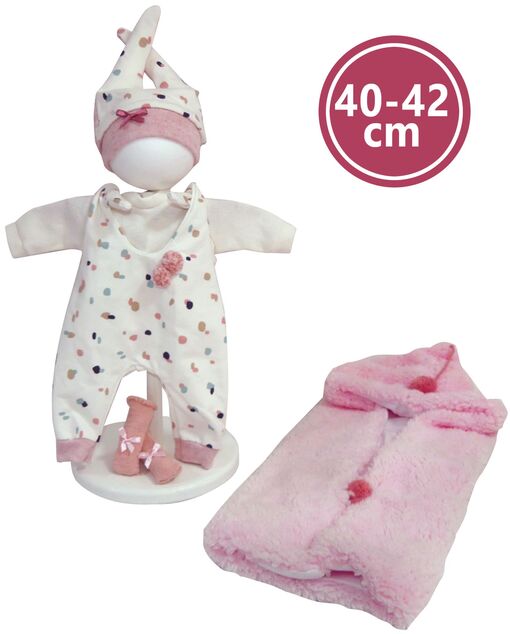 Llorens 740S NEW BORN 2 v 1 - realistická bábika bábätko so zvukmi a mäkkým látkovým telom