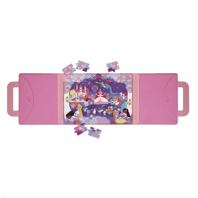 Janod Magnetipuzzle Prințese 36 buc în formă de valiză