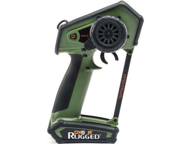 Spektrum DX6 Rugged DSMR zelený