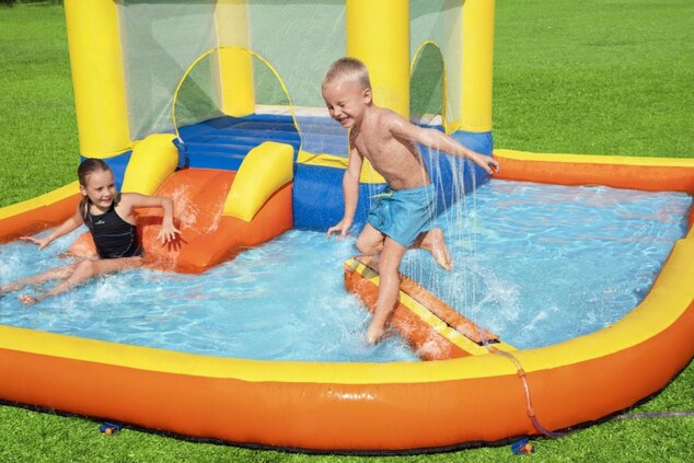 Vodný park 53381 Bestway H2OGO! 3.65m x 3.40m x 1.52m Beach Bounce