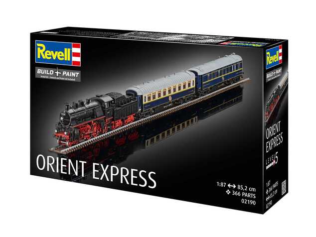 Maquette en plastique locomotive 02190 - Orient Express (1:87)