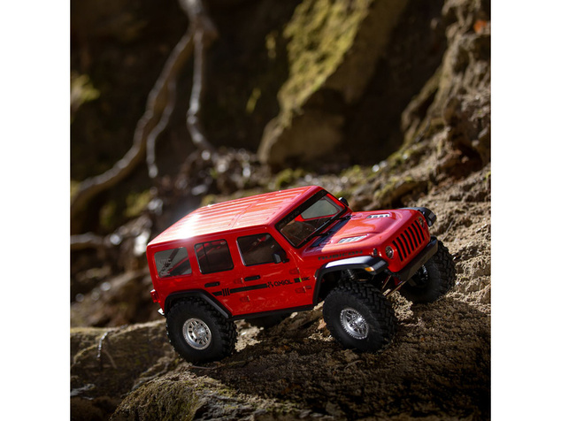 Axial SCX10III Jeep JLU Wrangler 4WD 1:10 RTR oranžová