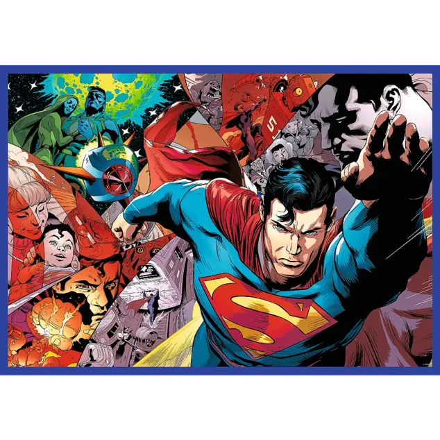 Trefl Puzzle 4x250 Supermanova odvaha