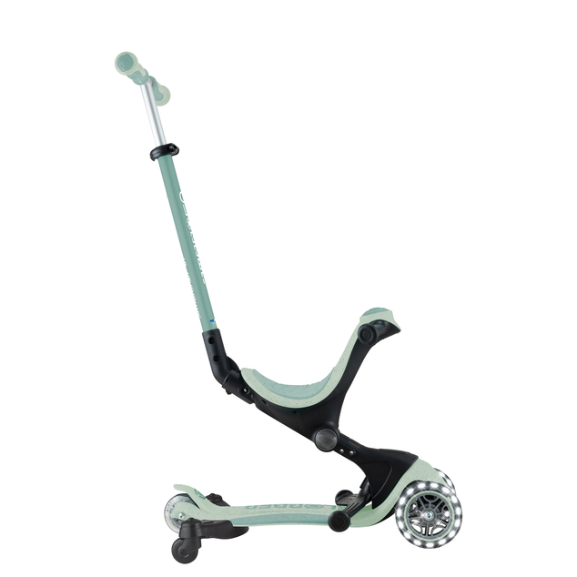 Globber kolobežka Go Up deluxe lights ecologic 360 ° pistachio