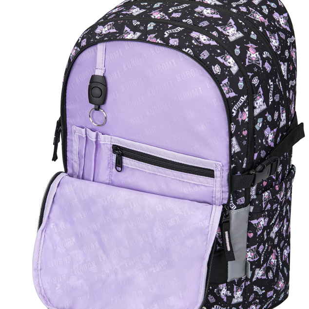 BAAGL Schulrucksack Skate Kuromi Black GRS