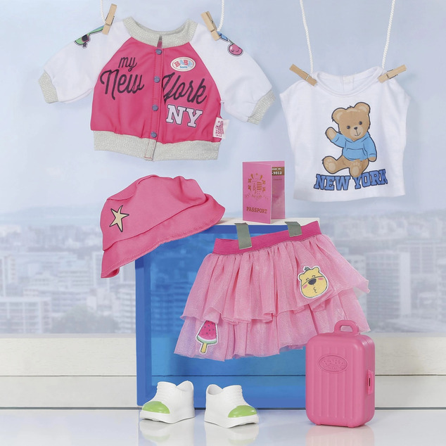 BABY Born Vêtements de voyage, 43 cm