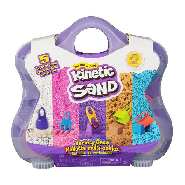Kinetic Sand Kufrík s Doplnkami