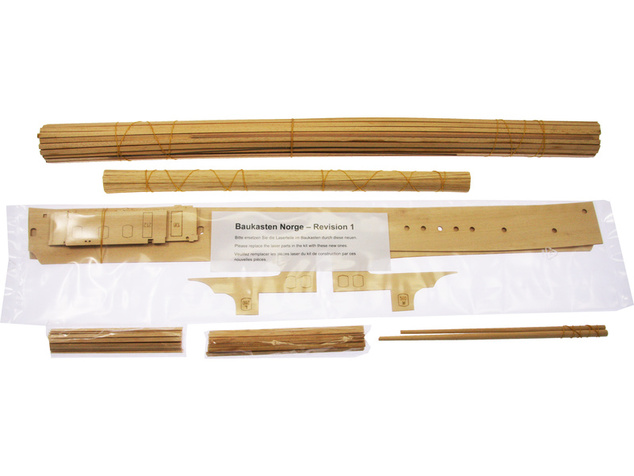Modell-Tec Kongespiet Norge 1:60 kit