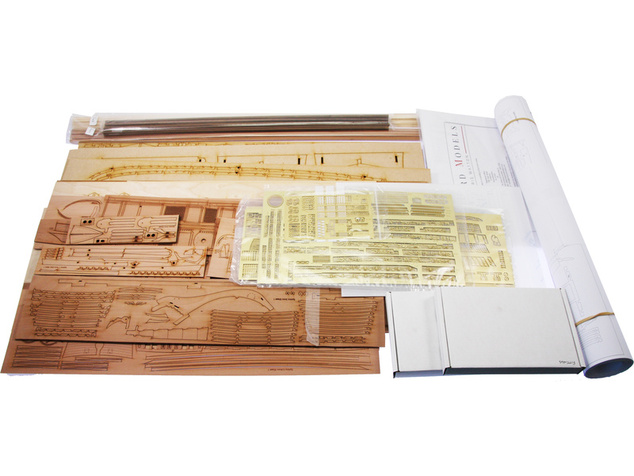 Vanguard Models HMS Sphinx 1775 1:64 kit
