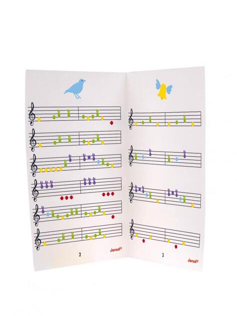 Janod Drevený hudobný nástroj Elektronický klavír Confetti