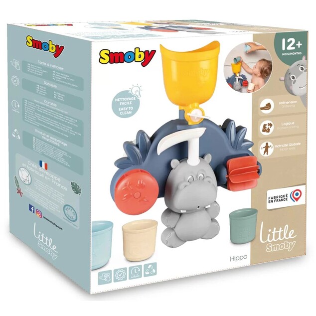 Smoby LS Vodné hrátky do vane hrošík