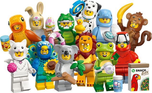 LEGO® Minifigúrka 71051 28. séria – zvieratá