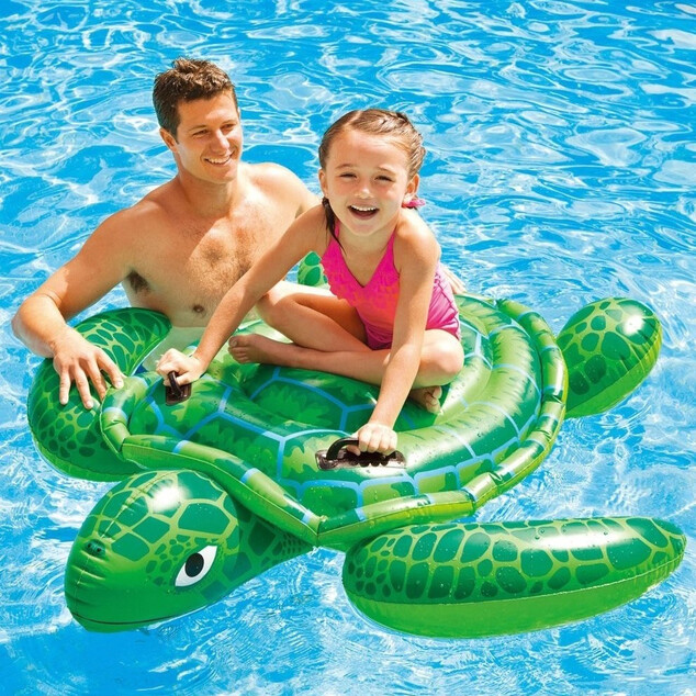 Nafukovací Mořská želva INTEX 57524 s držadly menší