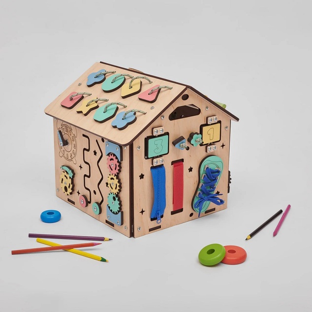 BusyKids Activity board Căsuță Mini