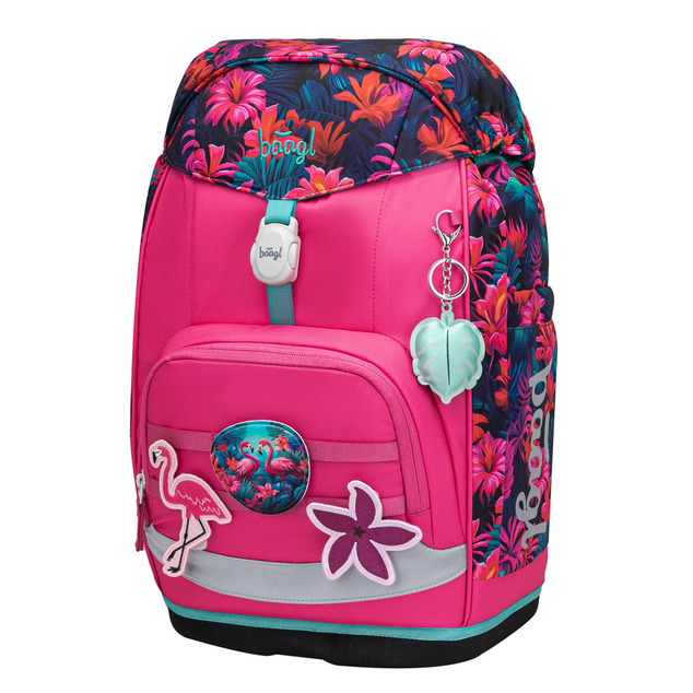 BAAGL Zaino scolastico Airy Plus Fenicotteri GRS