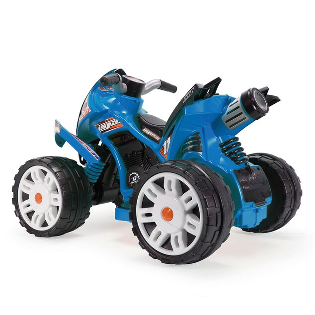 INJUSA 761/004 Elektrisches Vierrad für Kinder THE BEAST 12V BLAU