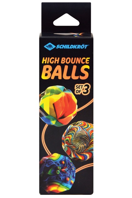 Schildkröt - palline rimbalzanti con extra rimbalzo – 3 pz