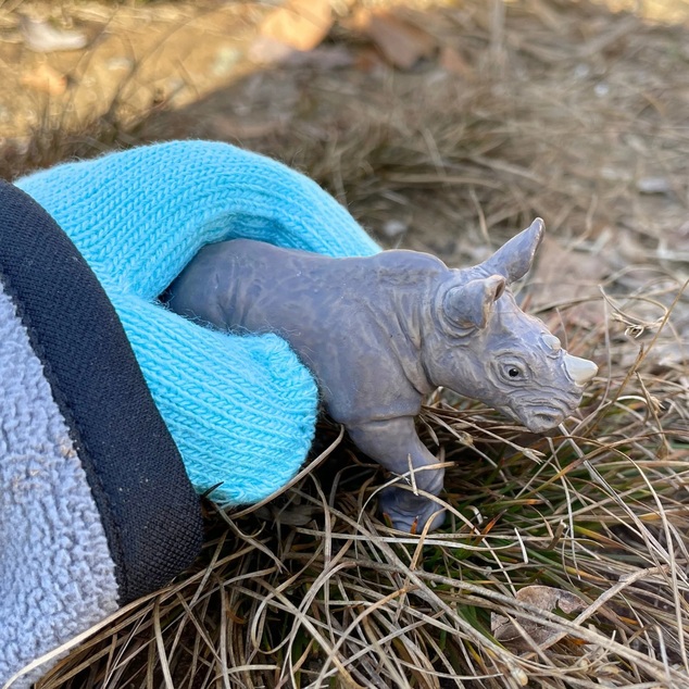 Safari® Mláďa bieleho nosorožca