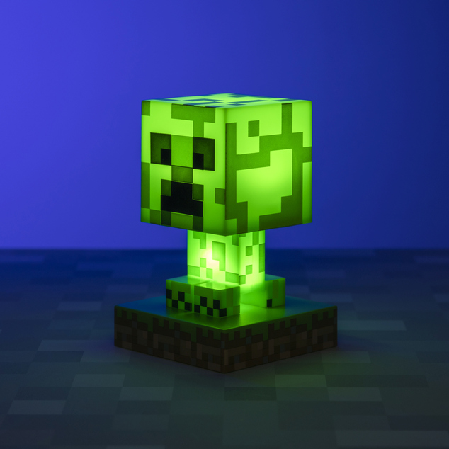 Icon Light Minecraft - Lampă Creeper