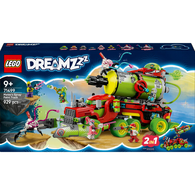 LEGO® DREAMZzz™ 71499 Mates Fahrzeug in Form einer Sprühfarbe