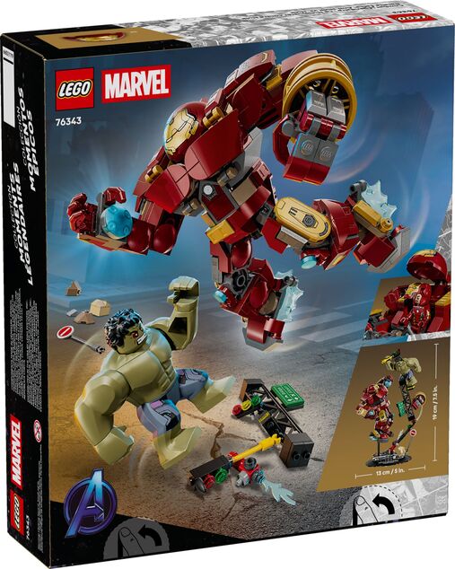 LEGO® Marvel 76343 Epischer Kampf: Hulkbuster vs. Hulk