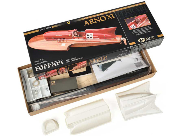 AMATI Arno XI Ferrari závodný čln 1:8 kit