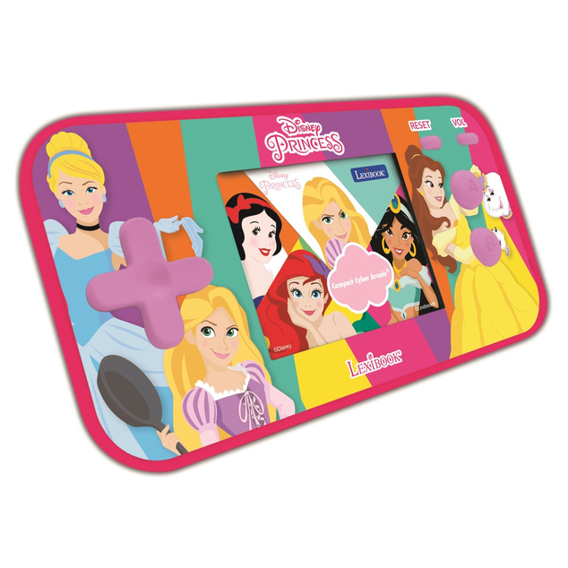 Lexibook Herná konzola Compact II Cyber Arcade Disney Princezné