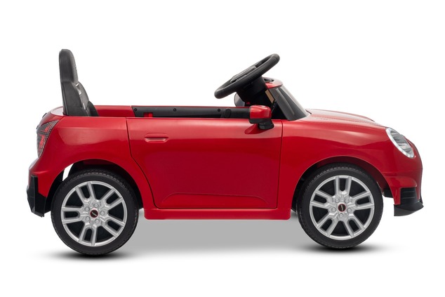 Elektrické autíčko BMW Mini Cooper 12V, červené, USB Vstup s Bluetooth pripojením na MP3 P
