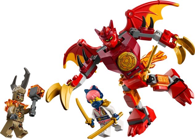 LEGO® NINJAGO 71851 Kais Kampfset mit Drachenrüstung
