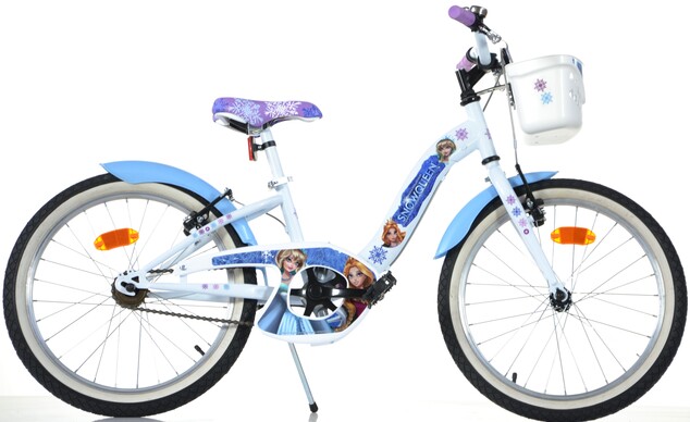 Dino Bikes - Detský bicykel 20" 204R-SQ - Girl SNOW QUEEN