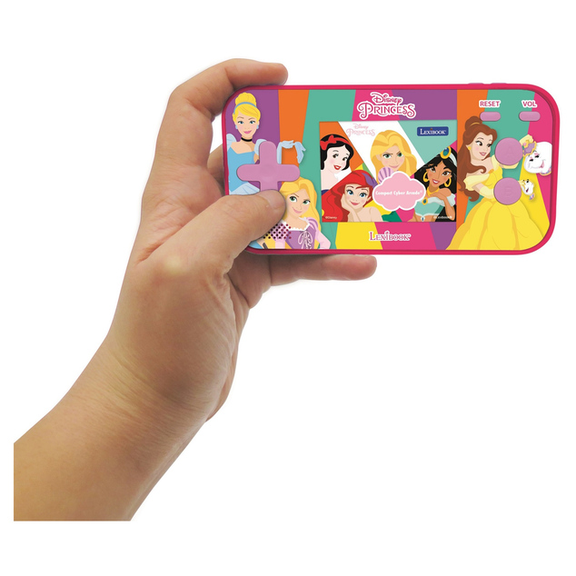 Lexibook Herná konzola Compact II Cyber Arcade Disney Princezné