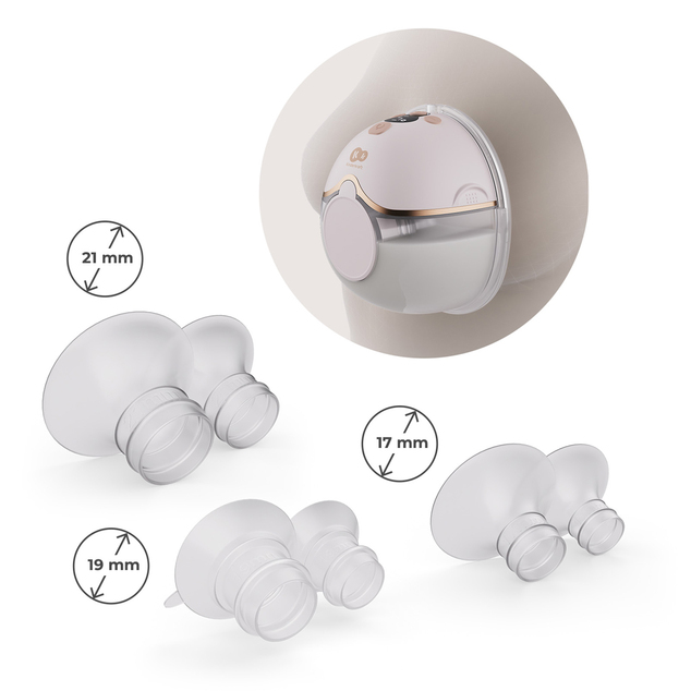 KINDERKRAFT Pumpica za majčino mlijeko Single Hands-free Mamaflow Gold