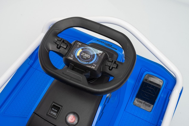 Beneo Motors driftovacia Motokára 24V, modrá, 300W Bezkartáčový Motor, Lítiová batéria, Dr
