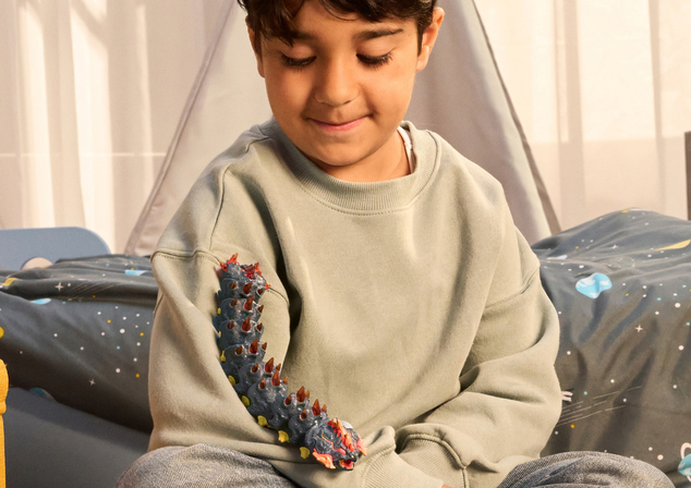 Schleich Lavawurm