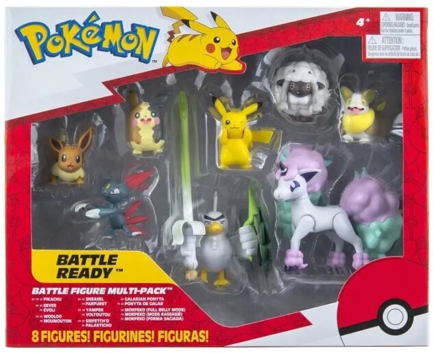 Orbico Pokemon sada 8 figúrok W8