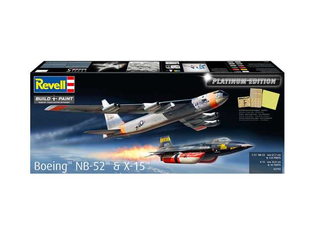 Maquette en plastique avion 03793 - B-52D Stratofortress "Édition Platine" (1:72)