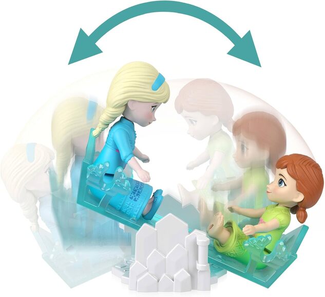 Mattel Disney La Reine des Neiges Calendrier de l'Avent avec petites poupées