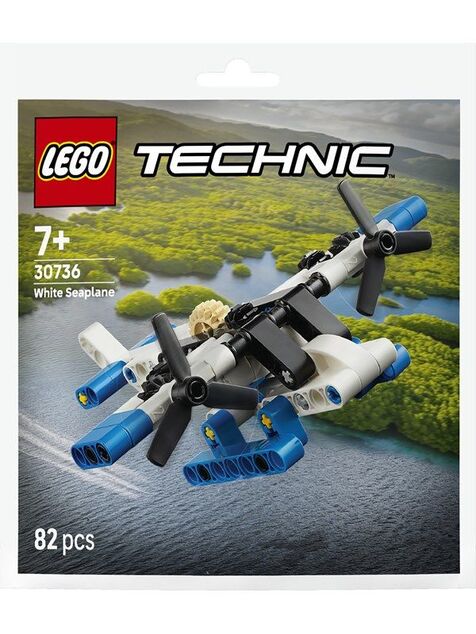 LEGO® Technic 30736 Biely hydroplán