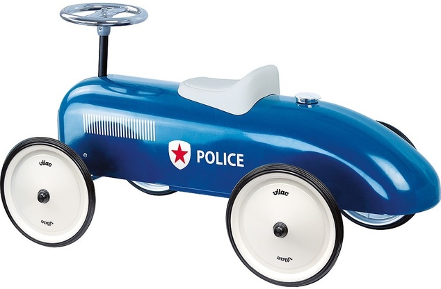 Vilac Polizia riflettente in metallo vintage