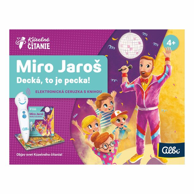 Albi Miro Jaroš: Decká, to je pecka! s elektronickou ceruzkou Albi
