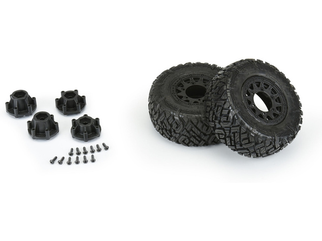 Pro-Line koleso 2.2/3.0", pneu Icon M2, disk Raid H12 čierny (2)