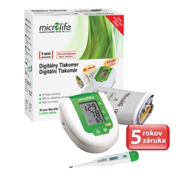 Microlife BP 3AG1 automatický tlakomer s teplomerom MT 3001